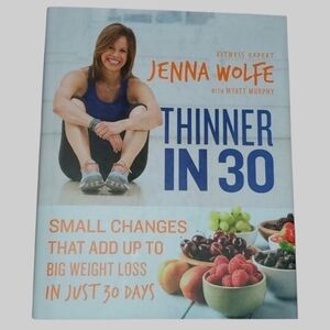 Thinner in 30 book by Jenna Wolfe small. Hanges that add up to big Weight loss